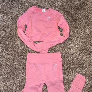 Gymshark outfit pink